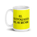 El Nuevogalesdel Surense The New South Welsh Funny Home Office Work Coffee Mug Mexican Spanish Pride Gift White Glossy Cup Yellow Card Mug Mexicada