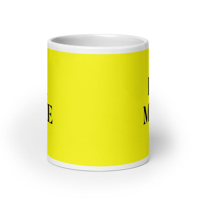 La Mixe The Mixe Funny Home Office Work Coffee Mug Mexican Spanish Pride Gift White Glossy Cup Yellow Card Mug Mexicada