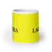 La Lagunera The La Laguna Resident Funny Home Office Work Coffee Mug Mexican Spanish Pride Gift White Glossy Cup Yellow Card Mug Mexicada