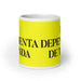 La Dependienta De Tienda The Store Clerk Funny Home Office Work Coffee Mug Mexican Spanish Pride Gift White Glossy Cup Yellow Card Mug Mexicada