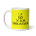 La Fan De Los Videojuegos The Video Game Fan Funny Home Office Work Coffee Mug Mexican Spanish Pride Gift White Glossy Cup Yellow Card Mug Mexicada