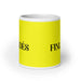 El Finlandés The Finnish Funny Home Office Work Coffee Mug Mexican Spanish Pride Gift White Glossy Cup Yellow Card Mug Mexicada