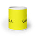 La Gandalla The Shifty One Funny Home Office Work Coffee Mug Mexican Spanish Pride Gift White Glossy Cup Yellow Card Mug Mexicada