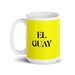 El Guay The Cool One Funny Home Office Work Coffee Mug Mexican Spanish Pride Gift White Glossy Cup Yellow Card Mug Mexicada