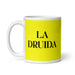 La Druida The Druid Funny Home Office Work Coffee Mug Mexican Spanish Pride Gift White Glossy Cup Yellow Card Mug Mexicada