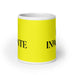 El Inocente The Innocent Funny Home Office Work Coffee Mug Mexican Spanish Pride Gift White Glossy Cup Yellow Card Mug Mexicada