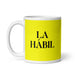 La Hábil The Skillful One Funny Home Office Work Coffee Mug Mexican Spanish Pride Gift White Glossy Cup Yellow Card Mug Mexicada