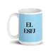 El ESFJ The Consul MBTI Personality Funny Home Office Work Coffee Mug Mexican Spanish Pride Gift White Glossy Cup Sky Blue Card Mug Mexicada