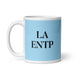 La ENTP The Debater MBTI Personality Funny Home Office Work Coffee Mug Mexican Spanish Pride Gift White Glossy Cup Sky Blue Card Mug Mexicada