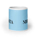 El Nihilista The Nihilist Funny Home Office Work Coffee Mug Mexican Spanish Pride Gift White Glossy Cup Sky Blue Card Mug Mexicada