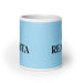 El Realista The Realist Funny Home Office Work Coffee Mug Mexican Spanish Pride Gift White Glossy Cup Sky Blue Card Mug Mexicada