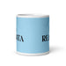 La Realista The Realist Funny Home Office Work Coffee Mug Mexican Spanish Pride Gift White Glossy Cup Sky Blue Card Mug Mexicada