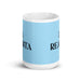 La Realista The Realist Funny Home Office Work Coffee Mug Mexican Spanish Pride Gift White Glossy Cup Sky Blue Card Mug Mexicada
