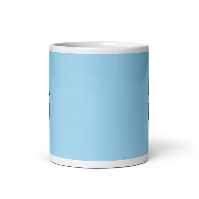 El Dj The Dj Funny Home Office Work Coffee Mug Mexican Spanish Pride Gift White Glossy Cup Sky Blue Card Mug Mexicada