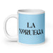 La Noruega The Norwegian Funny Home Office Work Coffee Mug Mexican Spanish Pride Gift White Glossy Cup Sky Blue Card Mug Mexicada