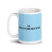 El Johannesburguense The Johannesburg Resident Funny Home Office Work Coffee Mug Mexican Spanish Pride Gift White Glossy Cup Sky Blue Card Mug Mexicada