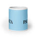 El Paulista The São Paulo Resident Funny Home Office Work Coffee Mug Mexican Spanish Pride Gift White Glossy Cup Sky Blue Card Mug Mexicada