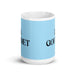 La Gourmet The Gourmet Funny Home Office Work Coffee Mug Mexican Spanish Pride Gift White Glossy Cup Sky Blue Card Mug Mexicada