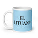 El Lituano The Lithuanian Funny Home Office Work Coffee Mug Mexican Spanish Pride Gift White Glossy Cup Sky Blue Card Mug Mexicada