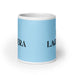 La Lagunera The La Laguna Resident Funny Home Office Work Coffee Mug Mexican Spanish Pride Gift White Glossy Cup Sky Blue Card Mug Mexicada