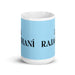 La Rajasthaní The Rajasthani Funny Home Office Work Coffee Mug Mexican Spanish Pride Gift White Glossy Cup Sky Blue Card Mug Mexicada