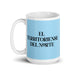 El Territoriense Del Norte The Northern Territorian Funny Home Office Work Coffee Mug Mexican Spanish Pride Gift White Glossy Cup Sky Blue Card Mug Mexicada