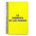 La Fanática De Los Perros The Dog Lover | Yellow Spiral Notebook, 140 Dotted Sheets | Funny Gift Idea Home Office Work | Mexican Spanish Pride Gift Mexicada