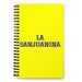 La Sanjuanina The San Juan Resident | Yellow Spiral Notebook, 140 Dotted Sheets | Funny Gift Idea Home Office Work | Mexican Spanish Pride Gift Mexicada