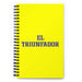 El Triunfador The Triumphant One | Yellow Spiral Notebook, 140 Dotted Sheets | Funny Gift Idea Home Office Work | Mexican Spanish Pride Gift Mexicada