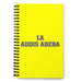 La Addis Abeba The Addis Ababa Resident | Yellow Spiral Notebook, 140 Dotted Sheets | Funny Gift Idea Home Office Work | Mexican Spanish Pride Gift Mexicada