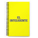 El Inteligente The Intelligent One | Yellow Spiral Notebook, 140 Dotted Sheets | Funny Gift Idea Home Office Work | Mexican Spanish Pride Gift Mexicada