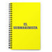 El Submarinista The Scuba Diver | Yellow Spiral Notebook, 140 Dotted Sheets | Funny Gift Idea Home Office Work | Mexican Spanish Pride Gift Mexicada