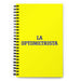 La Optometrista The Optometrist | Yellow Spiral Notebook, 140 Dotted Sheets | Funny Gift Idea Home Office Work | Mexican Spanish Pride Gift Mexicada