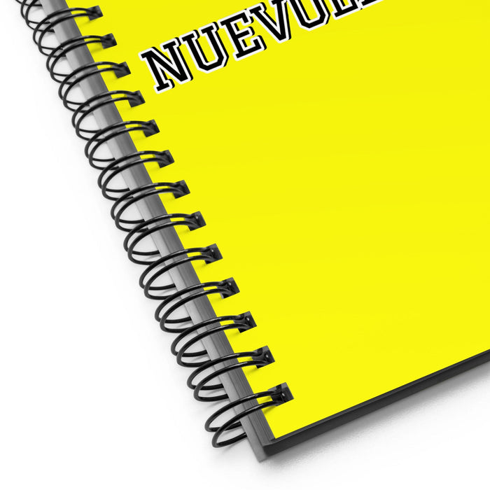 La Nuevoleonesa The Nuevo León Resident | Yellow Spiral Notebook, 140 Dotted Sheets | Funny Gift Idea Home Office Work | Mexican Spanish Pride Gift Mexicada