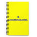 La Chismoseadora The Gossiper | Yellow Spiral Notebook, 140 Dotted Sheets | Funny Gift Idea Home Office Work | Mexican Spanish Pride Gift Mexicada