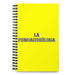 La Fonoaudióloga The Speech Pathologist | Yellow Spiral Notebook, 140 Dotted Sheets | Funny Gift Idea Home Office Work | Mexican Spanish Pride Gift Mexicada