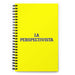 La Perspectivista The Perspectivist | Yellow Spiral Notebook, 140 Dotted Sheets | Funny Gift Idea Home Office Work | Mexican Spanish Pride Gift Mexicada