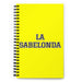 La Sabelonda The Know-It-All | Yellow Spiral Notebook, 140 Dotted Sheets | Funny Gift Idea Home Office Work | Mexican Spanish Pride Gift Mexicada