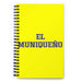 El Muniqueño The Munich Resident | Yellow Spiral Notebook, 140 Dotted Sheets | Funny Gift Idea Home Office Work | Mexican Spanish Pride Gift Mexicada