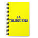 La Toluqueña The Toluca Resident | Yellow Spiral Notebook, 140 Dotted Sheets | Funny Gift Idea Home Office Work | Mexican Spanish Pride Gift Mexicada