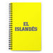 El Islandés The Icelandic | Yellow Spiral Notebook, 140 Dotted Sheets | Funny Gift Idea Home Office Work | Mexican Spanish Pride Gift Mexicada