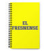 El Fresnense The Fresno Resident | Yellow Spiral Notebook, 140 Dotted Sheets | Funny Gift Idea Home Office Work | Mexican Spanish Pride Gift Mexicada