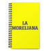 La Moreliana The Morelia Resident | Yellow Spiral Notebook, 140 Dotted Sheets | Funny Gift Idea Home Office Work | Mexican Spanish Pride Gift Mexicada