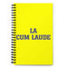 La Cum Laude The Cum Laude | Yellow Spiral Notebook, 140 Dotted Sheets | Funny Gift Idea Home Office Work | Mexican Spanish Pride Gift Mexicada