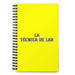 La Técnica De Lab The Lab Technician | Yellow Spiral Notebook, 140 Dotted Sheets | Funny Gift Idea Home Office Work | Mexican Spanish Pride Gift Mexicada