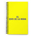 El Divo De La Moda The Fashion Diva | Yellow Spiral Notebook, 140 Dotted Sheets | Funny Gift Idea Home Office Work | Mexican Spanish Pride Gift Mexicada