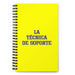 La Técnica De Soporte The Support Technician | Yellow Spiral Notebook, 140 Dotted Sheets | Funny Gift Idea Home Office Work | Mexican Spanish Pride Gift Mexicada