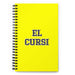 El Cursi The Cheesy One | Yellow Spiral Notebook, 140 Dotted Sheets | Funny Gift Idea Home Office Work | Mexican Spanish Pride Gift Mexicada