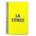 La Túnez The Tunis Resident | Yellow Spiral Notebook, 140 Dotted Sheets | Funny Gift Idea Home Office Work | Mexican Spanish Pride Gift Mexicada