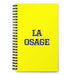 La Osage The Osage | Yellow Spiral Notebook, 140 Dotted Sheets | Funny Gift Idea Home Office Work | Mexican Spanish Pride Gift Mexicada